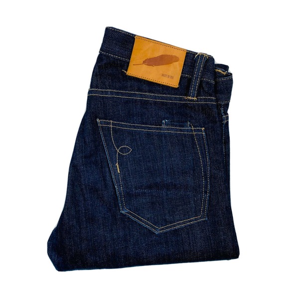 Rogue Territory Indigo Selvedge Jeans 27X32 Skinny 6 Pocket Mint